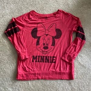 Disney Parks Minnie Mouse Long Sleeve T-Shirt